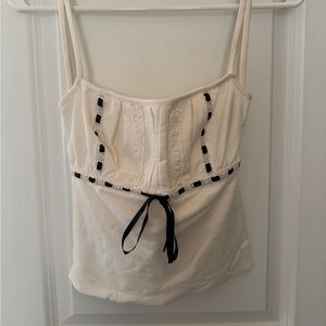 Edikted backless tie top